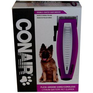 New Conair Flexi-Groom Cord/Cordless Dog Clipper